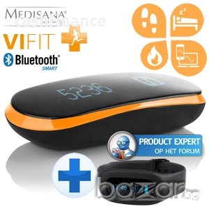 УСТРОЙСТВО ЗА СЛЕДЕНЕ НА АКТИВНОСТ МЕДИСАНА CONNECT ACTIVITY TRACKER VIFIT, снимка 1