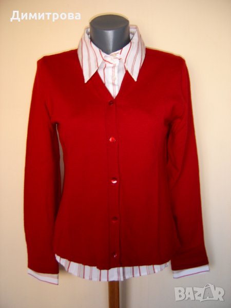 Сет  риза Vero Moda и жилетка мерино, снимка 1