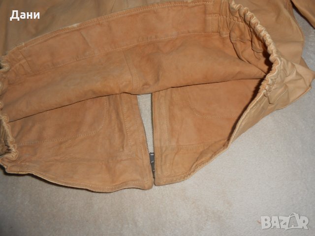 Мъжко кожено яке в цвят кафяво на  John Varvatos , снимка 12 - Якета - 23180926