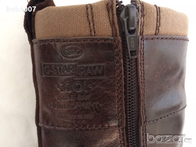 G-star кафяви боти Uk4/37, снимка 8 - Дамски боти - 18398867