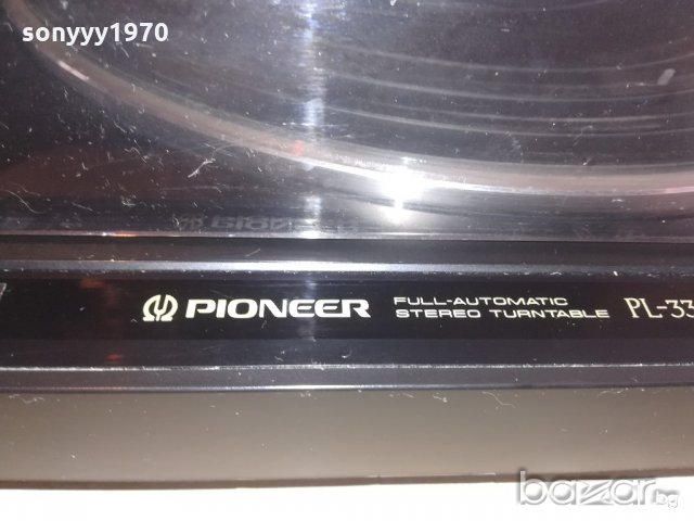 pioneer pl-335-made in japan-грамофон-внос швеицария, снимка 14 - Грамофони - 21154053