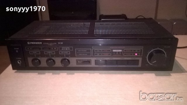 pioneer-stereo amplifier-made in japan-внос швеицария, снимка 2 - Ресийвъри, усилватели, смесителни пултове - 19699524