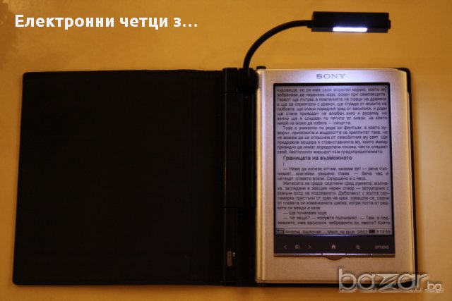 Електронен четец reader Sony Pocket Edition PRS-350 5'' E-ink +Калъф, снимка 1