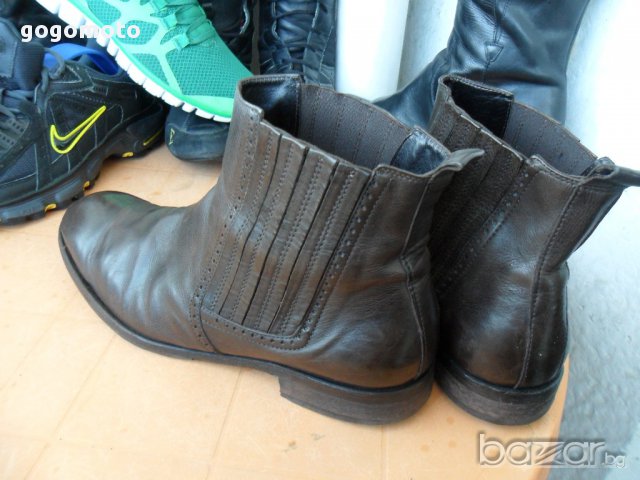 мъжки боти 42- 43 original NOIR&CO® MAGIC, 100% естествена кожа,GOGOMOTO.BAZAR.BG®, снимка 11 - Мъжки боти - 13371446