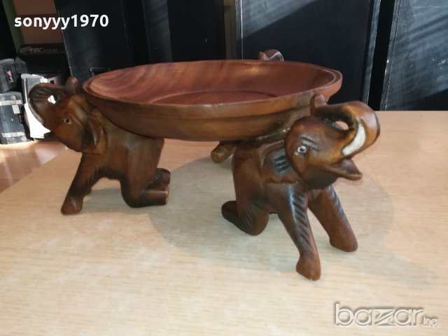 ретро колекция-композиция три слона-внос швеицария 33х14см, снимка 5 - Колекции - 20932427