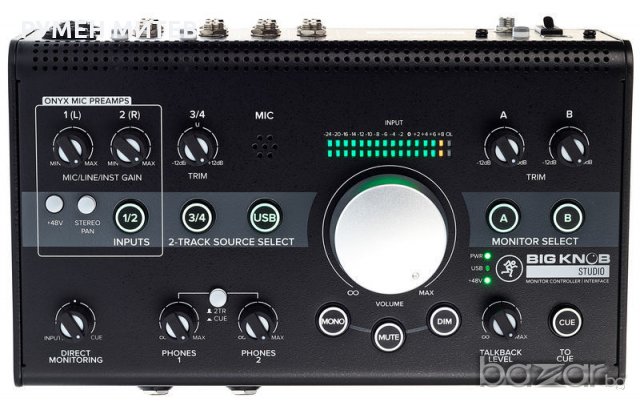 MACKIE BIG KNOB, снимка 10 - Ресийвъри, усилватели, смесителни пултове - 20182168