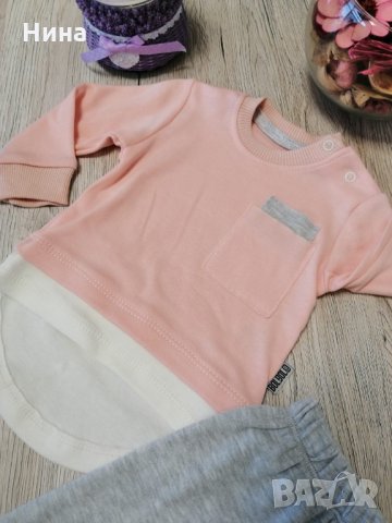 Екип с дълъг ръкав , снимка 2 - Комплекти за бебе - 25929527