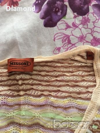 100 % Missoni оригинална дамска жилетка, снимка 3 - Жилетки - 21398118