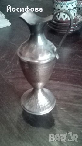 антикварна месингова каничка