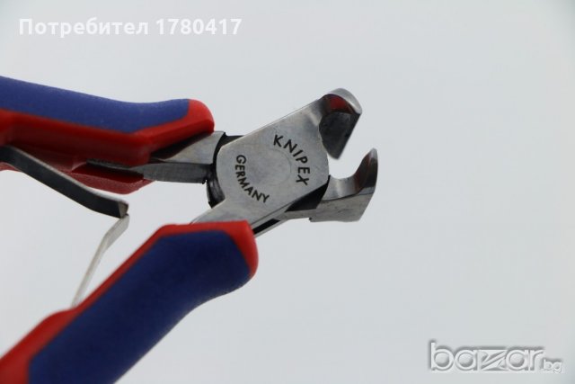 Knipex челни резачки за електроника и фина механика 6402115, 115 mm, Германия, снимка 4 - Други инструменти - 19807411