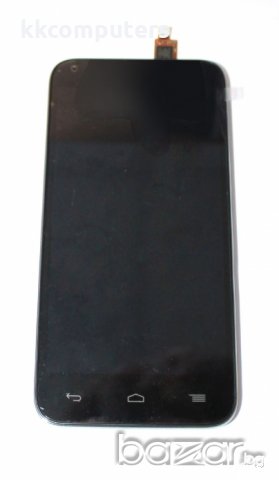 LCD Дисплей за ALCATEL OT6016 iDol 2 Mini + тъч скрийн / Черен /