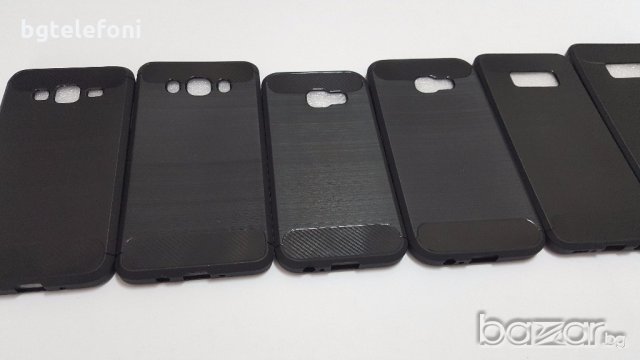 CARBON силиконов гръб за Samsung Galaxy J3,J5 2016,A3,A5 2017,S8/S8+, снимка 2 - Калъфи, кейсове - 18440470