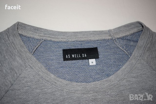 As Well As - Уникална мъжка фланела / Блуза / Норвежка, снимка 4 - Блузи - 23276877