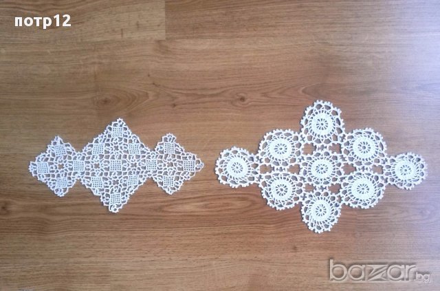 Плетени старинни бродирани автентични: покривка, каре, мильо, престилка, плетиво, снимка 5 - Други - 15510396