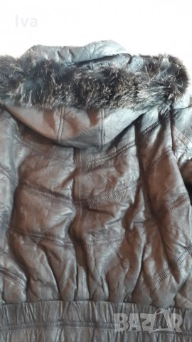 Дамско кожено яке, снимка 3 - Якета - 22855293