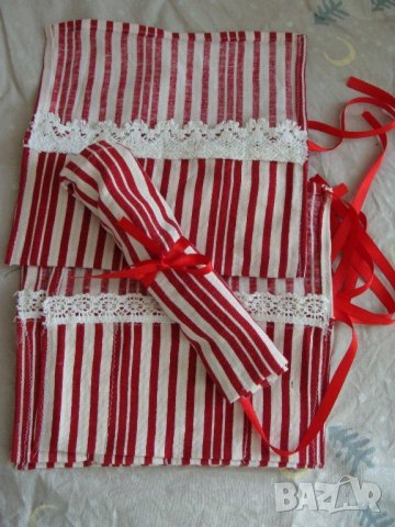 Текстилни салфетки за прибори. Салфетки от плат. Десен по ваш избор., снимка 3 - Други - 22082650