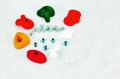 Цветни полиетстерни камъни за катерене малки AC3030 и аксесоари за детски съоръжения и площадки, снимка 2