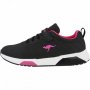 Детски обувки KangaROOS KADEE KNIT EV JET BLACK/DAISY PINK, снимка 2