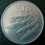 10 крони 1984, Исландия, снимка 1 - Нумизматика и бонистика - 7506444