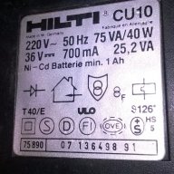 hilti-комплект перфоратор/батерии/зарядно-швеицария, снимка 13 - Бормашини - 14386031