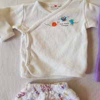 Дрехи 0-3 месеца момиче, снимка 4 - Комплекти за бебе - 24080075