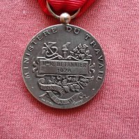 Сребърен френски медал, снимка 2 - Нумизматика и бонистика - 23148956