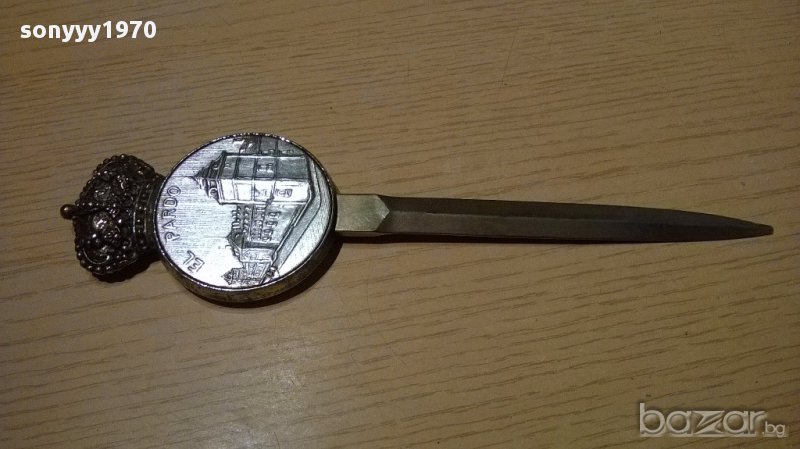 El parado-нож за колекция-21/5см-внос швеицария, снимка 1