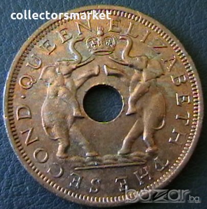 1 пени 1962, Родезия и Нийсланд, снимка 1