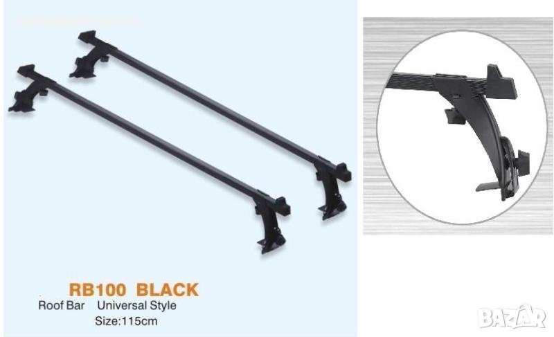Багажник за коли закрепване за водобранната лайсна, 117см, снимка 1