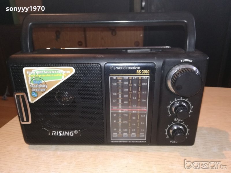 rising rs-3010 receiver-ретро колекция-внос швеицария, снимка 1