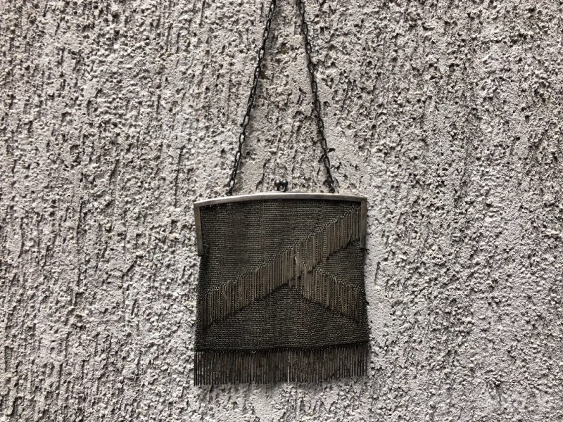 Сребърна дамска чанта-Виена 1919, снимка 1