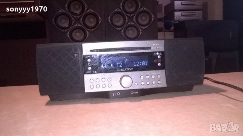 creative soundworks radio cd740-aux-внос англия, снимка 1