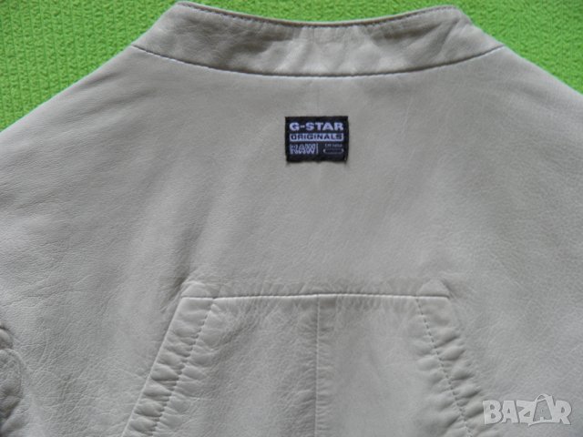 G-star оригинално кожено яке М, снимка 11 - Якета - 22628795