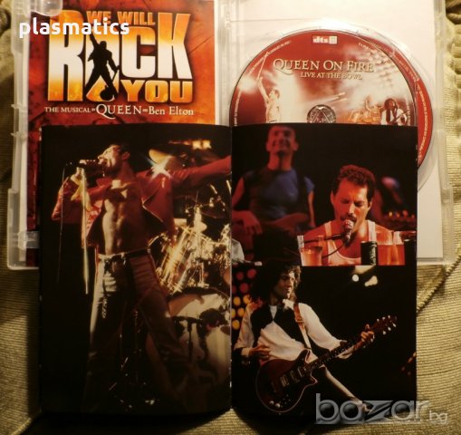 DVD(2DVDs) - Queen on Fire - Live, снимка 9 - Други музикални жанрове - 14937392