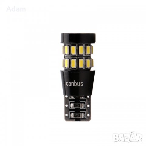 LED Лед крушки габарити Т10 CANBUS с 24SMD и 30SMD диода , снимка 5 - Аксесоари и консумативи - 24034621