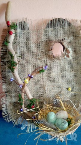 Великденско пано, снимка 3 - Декорация за дома - 24768041