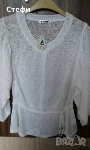 Дамска плетена Блуза, снимка 2 - Блузи с дълъг ръкав и пуловери - 24498153
