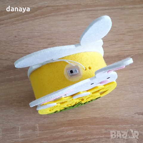 Светещо великденско зайче украса за Великден, снимка 6 - Декорация за дома - 24762085