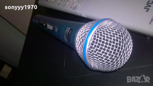 бета shure-жичен микрофон-sm58s profi mic, снимка 6 - Микрофони - 25253926