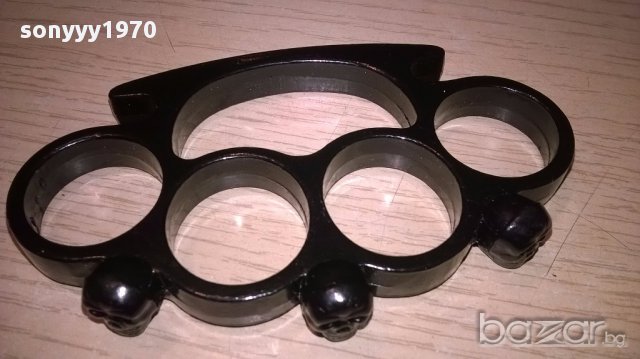 Бокс-черен масивен с черепи-11/7/1см-внос швеицария, снимка 4 - Антикварни и старинни предмети - 15723040