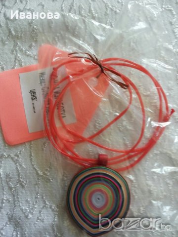 Ръчна изработка на бижута от хартия и квилинг  0.50лв, снимка 3 - Колиета, медальони, синджири - 19165708