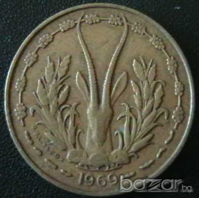 10 франка 1969, Западно Африкански Щати