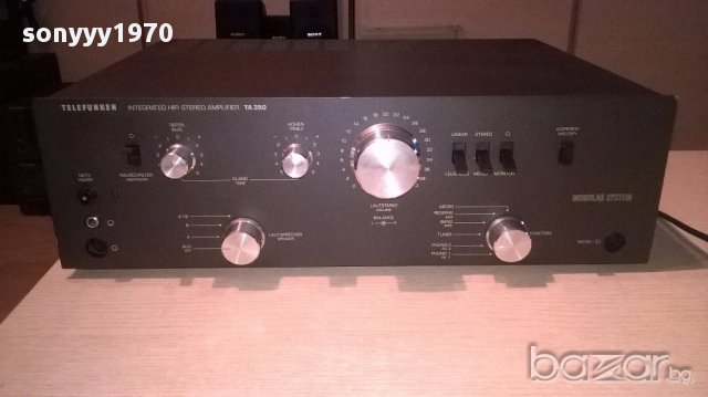 Колекционерска ретро машина telefunken ta350-внос швеицария, снимка 5 - Ресийвъри, усилватели, смесителни пултове - 17970540