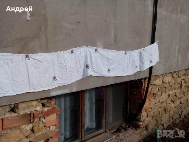 Старо бродирано перде, снимка 3 - Антикварни и старинни предмети - 23856237