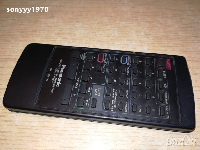 panasonic audio-remote control-внос швеицария, снимка 3 - Ресийвъри, усилватели, смесителни пултове - 21706059