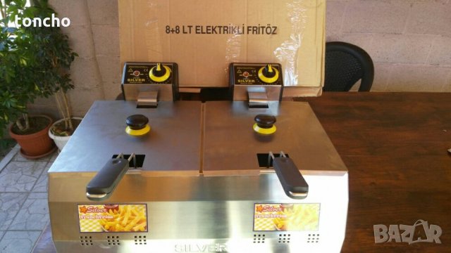 Професионален електрически фритюрник,1×5литра /2×5литра/1×8литра/2×8литра, снимка 3 - Обзавеждане на кухня - 21612758