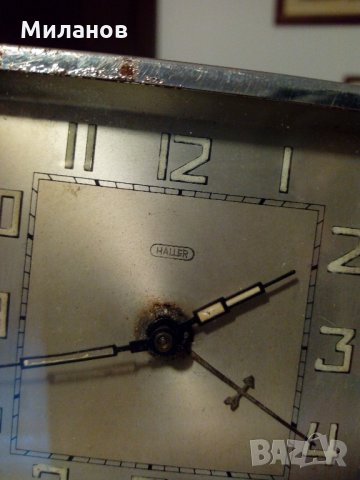 Немски механиченбудилник, снимка 2 - Антикварни и старинни предмети - 22832281