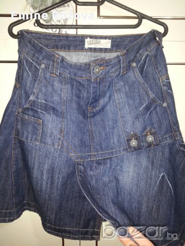  дънкови,кожени поли-Lola&Liza, снимка 3 - Поли - 12817212