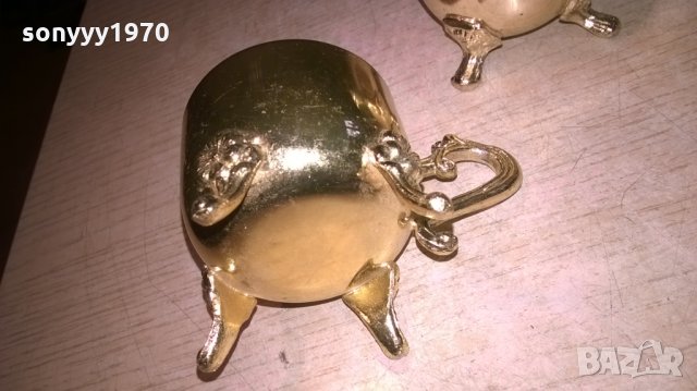 златни чашки 4бр-за кафе/чаи-ретро колекция-внос швеция, снимка 8 - Колекции - 25477997