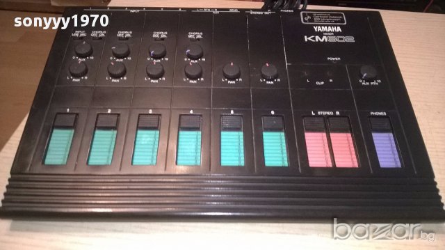 Yamaha km602 made in japan-mixer-внос швеицария, снимка 4 - Ресийвъри, усилватели, смесителни пултове - 16067255